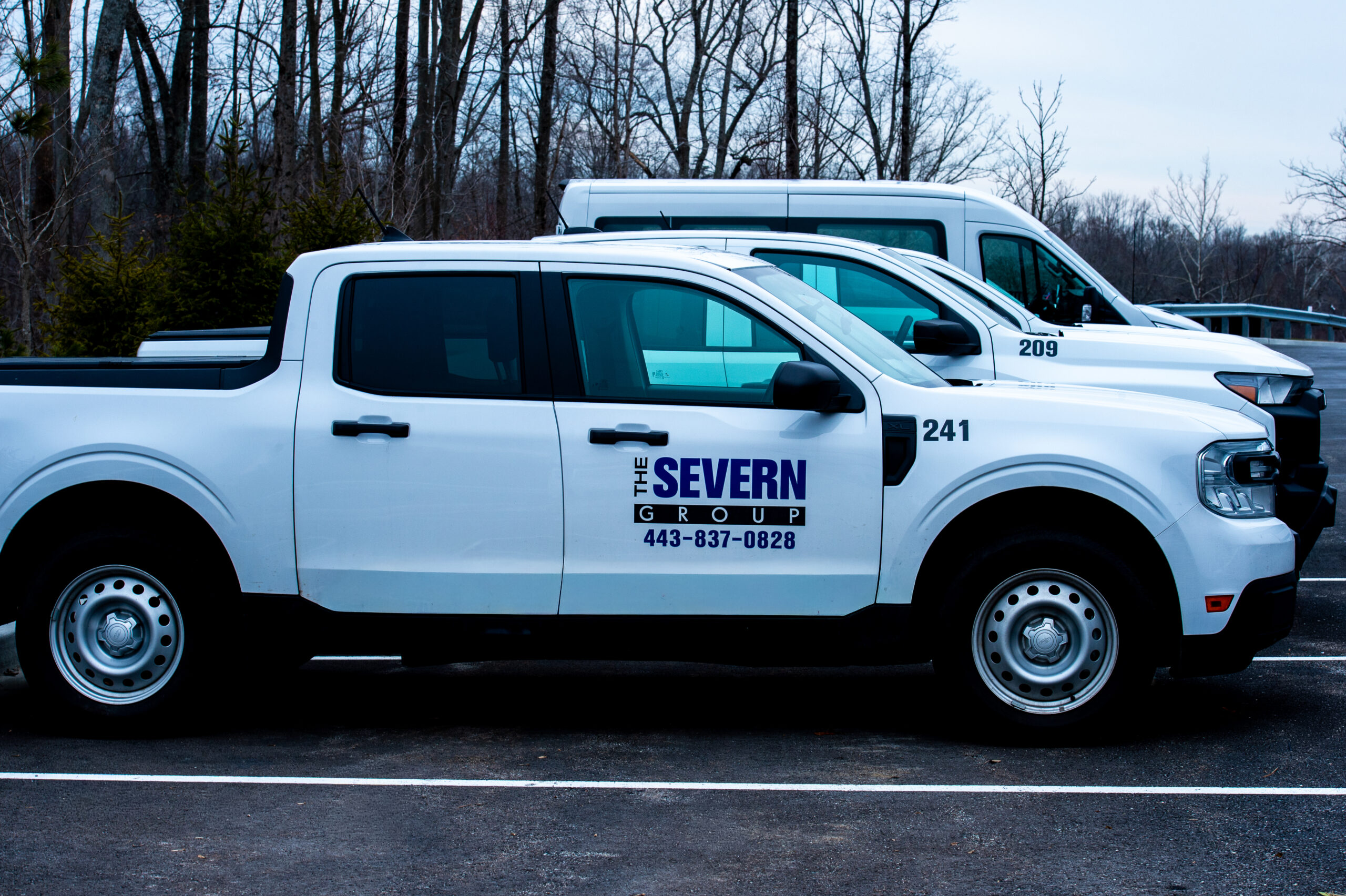 Severn Group technicians supporting commercial mechanical equipment