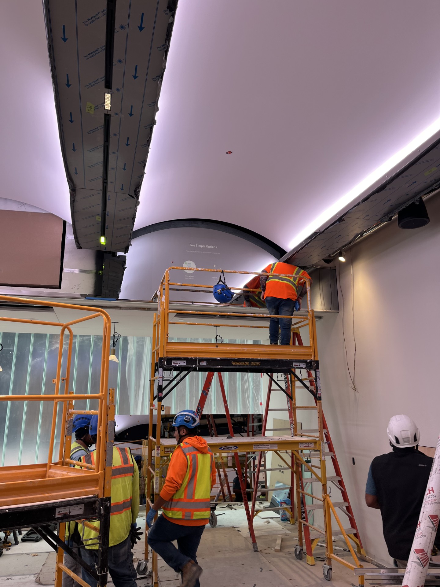 Tenant fit-out and interior construction